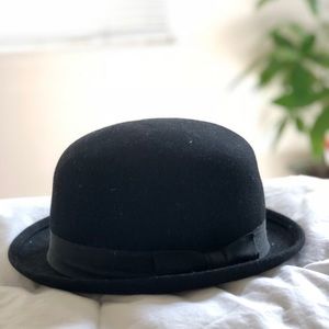 Black Bowler Hat